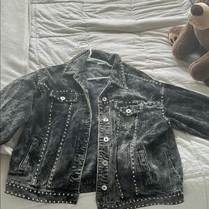 Stylish Black Denim Jacket